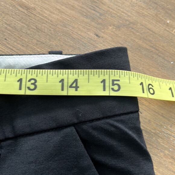 Diane Von Furstenberg Black Wool Blend Trousers Size 8 - Picture 5 of 11